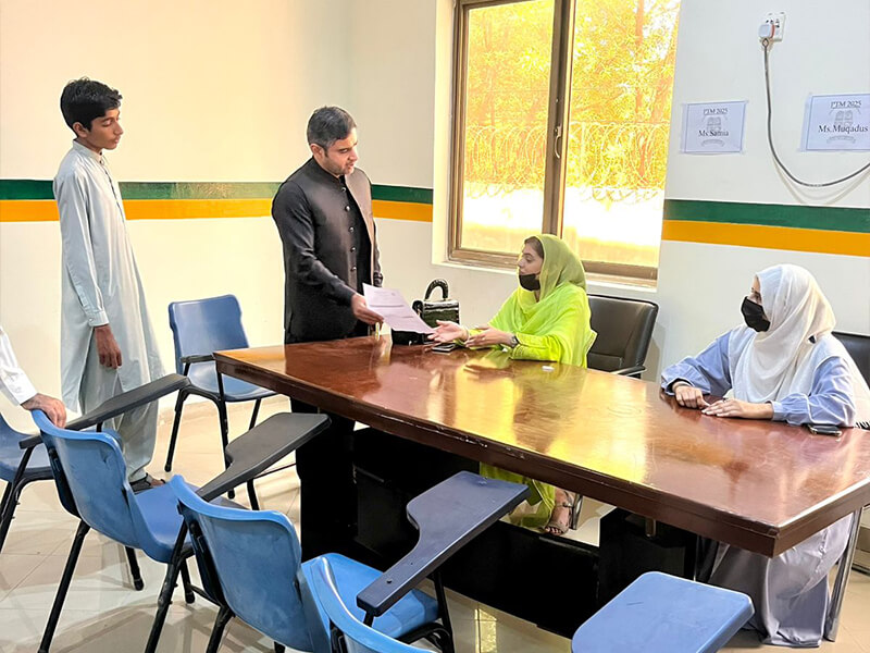 1st Monthly Test PTM Jarnwala Campus