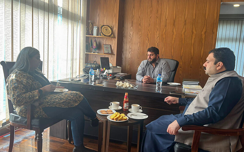 An inspiring Meet-up CEO of Forces Group of Colleges, and Ms. Tabinda Islam, CEO of Arfa Kareem Foundation