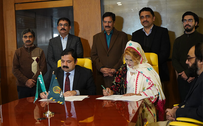 MoU Signing Ceremony College of Nursing & Allied Health Sciences Mandi Bahauddin Campus