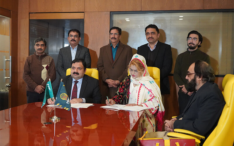MoU Signing Ceremony College of Nursing & Allied Health Sciences Mandi Bahauddin Campus