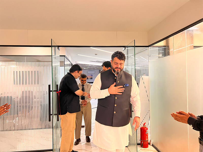 CEO Mr. Burair Nazir Visit new Head Office of Forces Group of Colleges