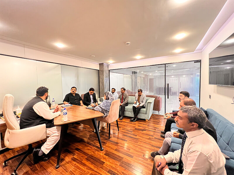 CEO Mr. Burair Nazir Visit new Head Office of Forces Group of Colleges