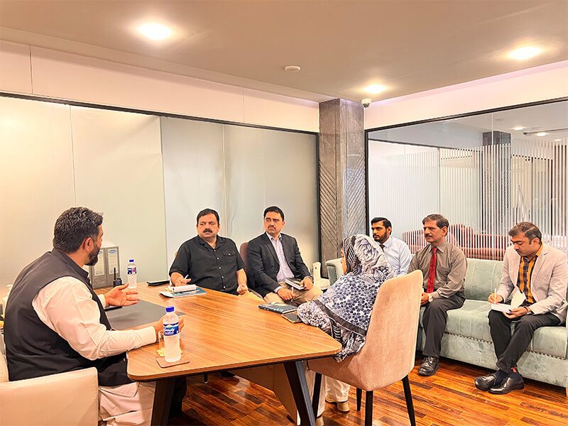 CEO Mr. Burair Nazir Visit new Head Office of Forces Group of Colleges